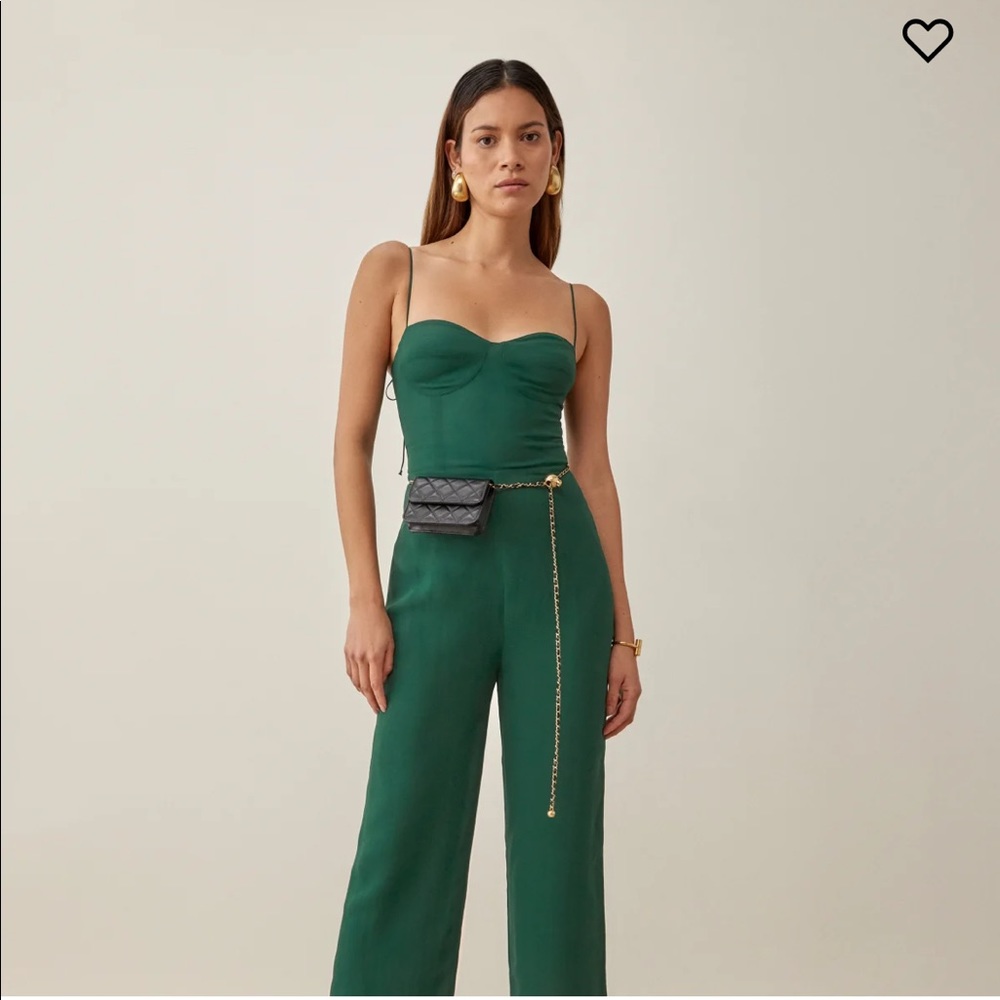 Reformation Paisley Jumpsuit